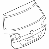 Volkswagen Golf SportWagen Liftgates - 5G9-827-025-E Lift Gate