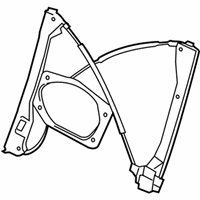 Volkswagen Rabbit Window Regulator - 1K3-837-461-B Window Regulator