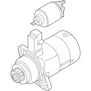 Volkswagen Golf SportWagen Parts - 0AM-911-022-C Starter