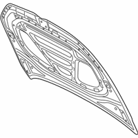 Volkswagen Golf Hood - 5G0-823-031-J Hood