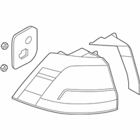 Volkswagen Golf SportWagen Tail Light - 5G9-945-095-F Tail Lamp Assembly