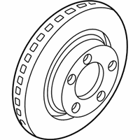 Volkswagen Brake Disc - 4B0-615-301-B Rotor