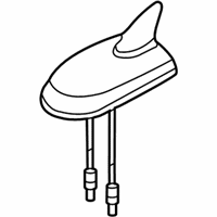 Volkswagen Rabbit Antenna - 1K6-035-507-F Antenna