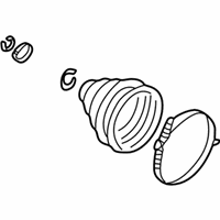 Volkswagen Passat CV Joint Boot - 3B0-498-203-A Boots