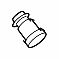 Volkswagen GTI Ignition Lock Cylinder - 107-857-113-JD Lock Cylinder