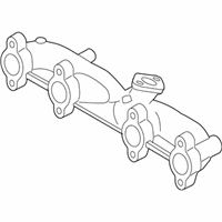 Volkswagen Exhaust Manifold - 038-253-031-L Exhaust Manifold