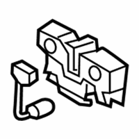 Volkswagen Hood Latch - 5C7-823-509-B Lock