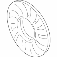 Volkswagen Cooling Fan Assembly - 058-121-301-B Blade