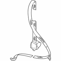 Volkswagen Cabrio Seat Belt - 1EM-857-805-HCP Shoulder Belt