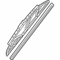 Volkswagen Cabrio Wiper Blade - 1H0-955-425-D Wiper Blade
