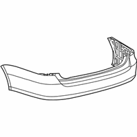 Volkswagen Bumper - 1K9-807-417-B-GRU Bumper Cover
