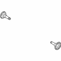 Volkswagen Axle Shaft - 01R-525-356 Output Shaft