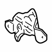 Volkswagen Cabrio Hood Latch - 1C0-823-509-AD Lock