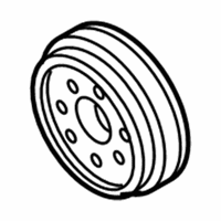 Volkswagen Passat Harmonic Balancer - 03G-105-243-B Pulley