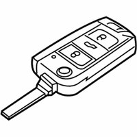 Volkswagen Golf Car Key - 5G0-959-752-BE-INF Key