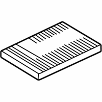 Volkswagen Cabrio Cabin Air Filter - 1J0-819-644-A Filter