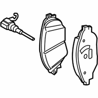 Volkswagen GTI Brake Pad Set - 5Q0-698-151-M Brake Pads