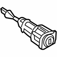 Volkswagen Door Lock Cylinder - 107-837-167-BR Lock Cylinder