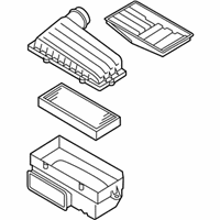 Volkswagen Golf SportWagen Air Filter Box - 5QM-129-607-A Air Cleaner Assembly