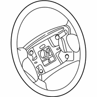 Volkswagen Steering Wheel - 1J0-419-091-AA-01C Steering Wheel