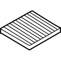 Volkswagen Golf Cabin Air Filter - 5Q0-819-669 Filter