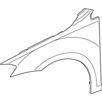 Volkswagen Golf R Parts - 5G0-821-105-B Fender