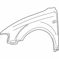 Volkswagen Fender - 3B0-821-105-C Fender