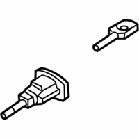 Volkswagen Rabbit Door Lock Cylinder - 1K4-839-167 Housing