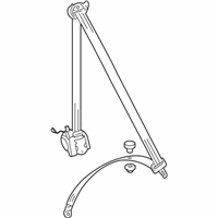 Volkswagen Golf Seat Belt - 5GM-857-705-E-RAA Lap & Shoulder Belt