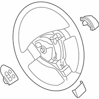 Volkswagen Rabbit Parts - 1K0-419-091-GM-TDL Steering Wheel