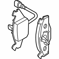 Volkswagen Jetta Brake Pad Set - 1S0-698-151-B Brake Pads