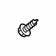 Volkswagen N-013-966-26 Door Trim Panel Screw