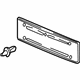 Volkswagen 3D0-807-287-A-GRU License Bracket