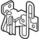 Volkswagen 1K4-833-411-Q Lower Hinge