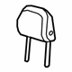 Volkswagen 3CN-881-901-H-VJP Headrest