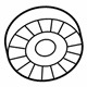 Volkswagen 7B0-903-341-B Idler Pulley