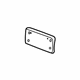 Volkswagen 5G0-807-285-H-9B9 License Bracket