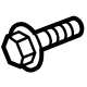 Volkswagen N-106-533-01 Hinge Bolt