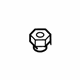Volkswagen N-909-429-02 Top Nut