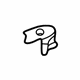 Volkswagen 1J9-867-723 Pillar Trim Clamp
