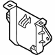 Volkswagen 7L0-907-515 Transmitter Rear Bracket