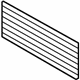 Volkswagen 3C0-820-746 Grille