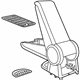Volkswagen 5C5-864-207-J-RL7 Armrest Assembly