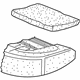 Volkswagen 3D5-885-375-BA Seat Cushion Pad