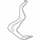 Volkswagen 7P0-819-655 Floor Duct