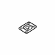 Volkswagen 17A-867-785 Headliner Retainer