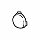 Volkswagen 5C6-807-241-B-GRU Tow Eye Cap