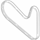 Volkswagen 04L-260-849-AB Serpentine Belt