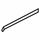 Volkswagen 1C0-877-791-01C Upper Trim