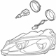 Volkswagen 5K0-941-753-B Headlamp Assembly